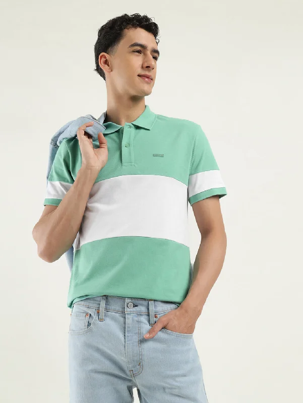 Men's Shirts for HikingMen's Colorblock Polo T-Shirt