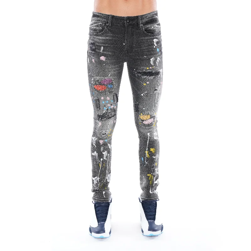 Unique Men's Jeans DesignsPunk Super Skinny