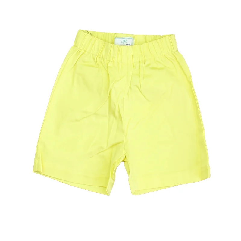 Work-Appropriate Men's Cargo and Utility ShortsClassic Prep Boys Limelight Yellow Shorts Size: 2-5T