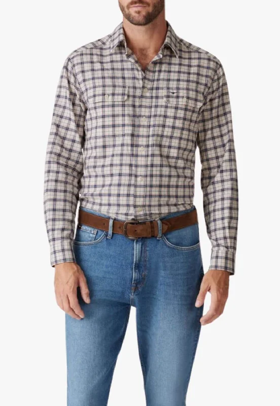 Men's Performance Fabric Shirts for All-Day ComfortR.M. Williams Mens Classic Long Sleeve Shirt