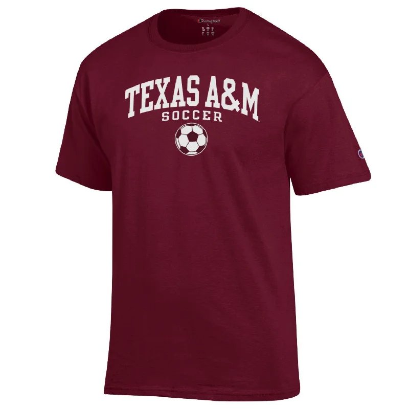 Men's Shirts with Pin CollarsTexas A&M Sports Tee - Soccer