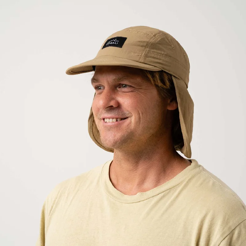 Rainproof Fishing HatsMens Legionnaire Cap Sand