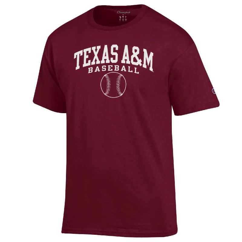 Men's Shirts with Abstract DesignsTexas A&M Sports Tee - Baseball***
