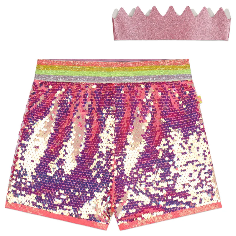 Yoga-Friendly Men's Stretch and Flex ShortsPink Shorts