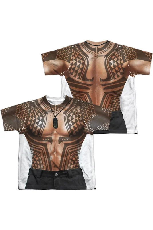 Men's Shirts for BoatingAquaman Movie Aquaman Tattoos (Front/Back Print) Short Sleeve Youth Poly Crew Tee / T-Shirt Men's Shirts for BoatingAquaman Movie Aquaman Tattoos (Front/Back Print) Short Sleeve Youth Poly Crew Tee / T-Shirt