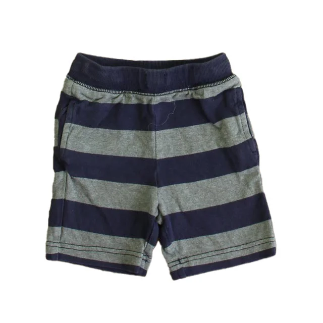 Cotton-Rich Men's Breathable and Soft Casual ShortsHanna Andersson Boys Navy | Gray Strip Shorts