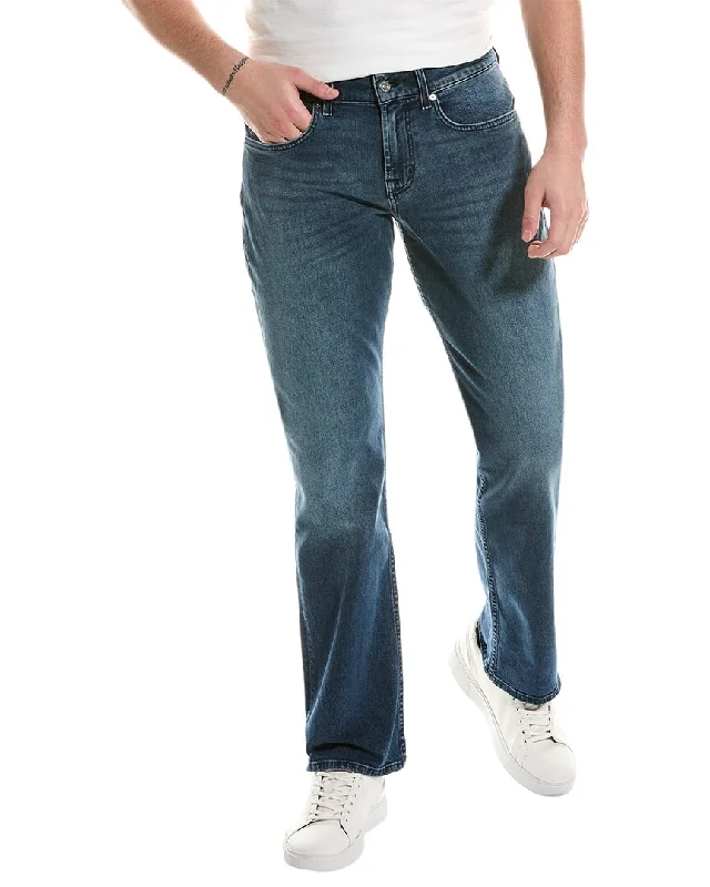 Best Selling Men's Jeans Brands7 For All Mankind Austyn Squiggle Atlantic Slim Leg Jean