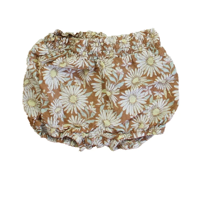 Tailored-Fit Men's Dress and Office ShortsSeed Girls Brown Floral Shorts