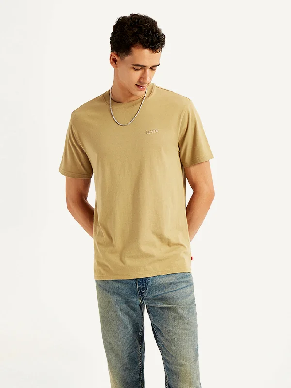 Men's Shirts for FishingMen's Solid Slim Fit T-shirt
