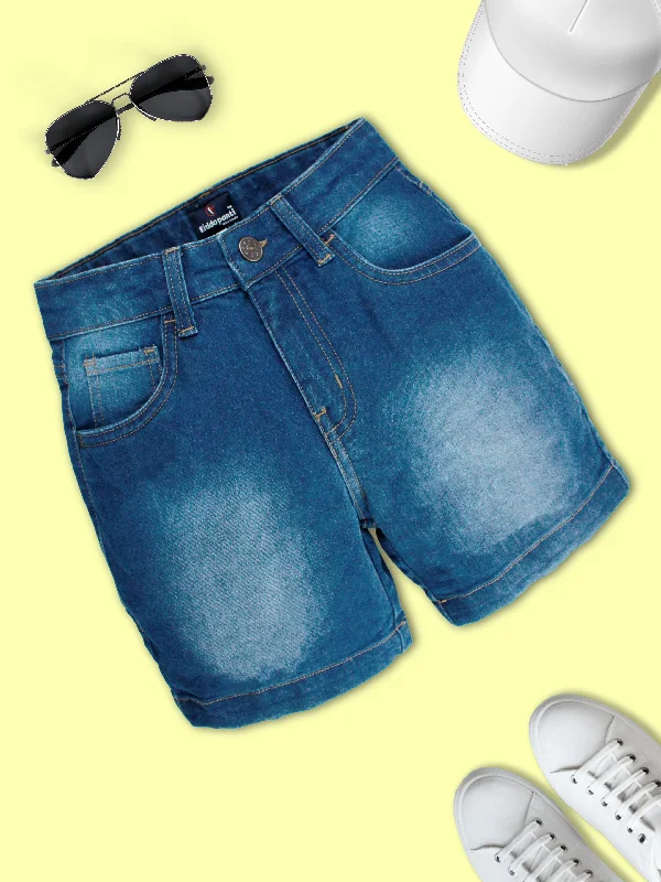 Lightweight and Airy Men's Running and Workout ShortsBoys Solid Denim Shorts