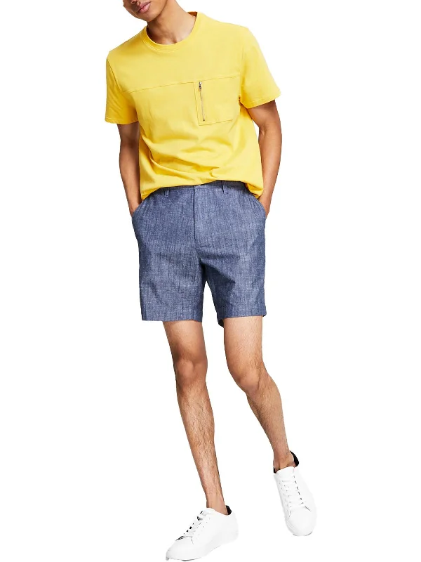 Men's Versatile Cargo ShortsMens Chambray 7" Inseam Flat Front