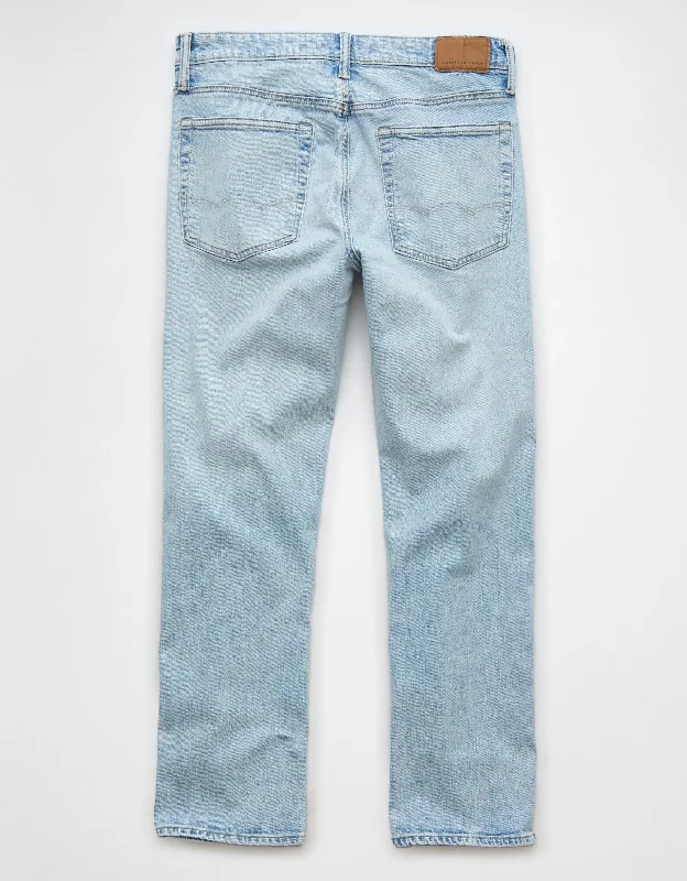 High-Waisted Bootcut Men's JeansAE EasyFlex Relaxed Straight Jean