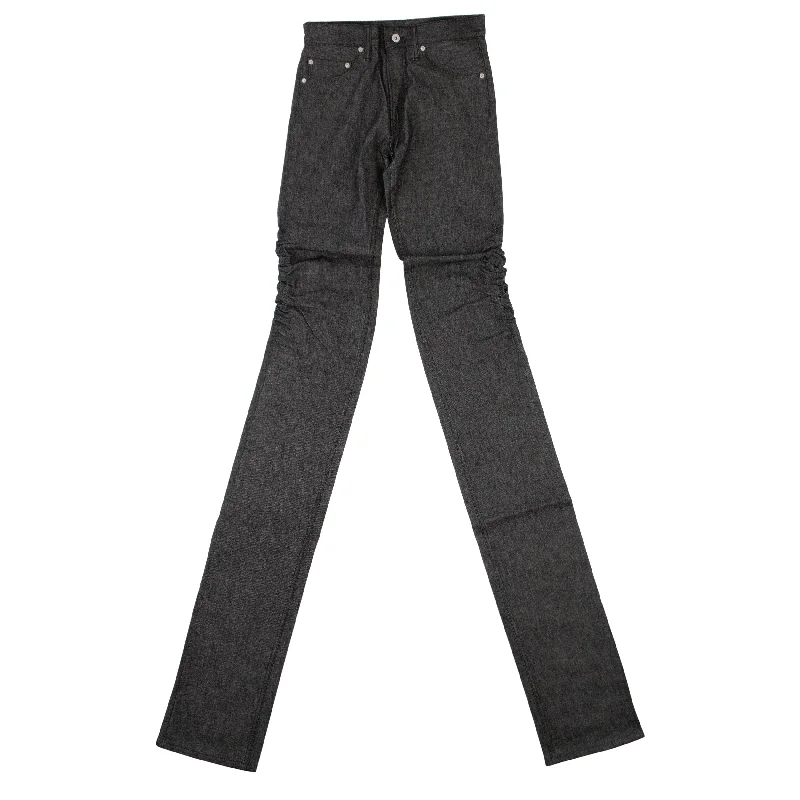 Jeans for Men with a Big BellyVlone Long Jeans - Black