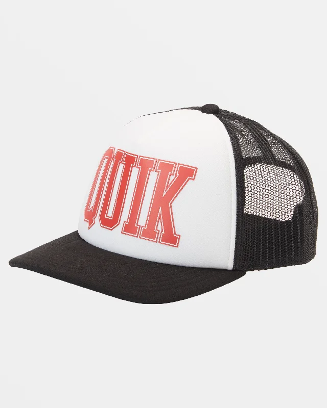 Beach Bucket CapsGriff Trucker Hat - White