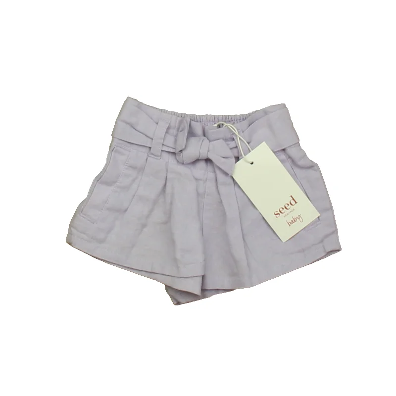 Men's Versatile Outdoor Adventure ShortsSeed Girls Purple Shorts