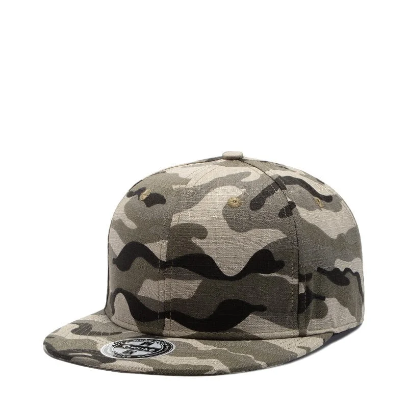 Novelty Baseball CapsMen's Street Fashion Camouflage Cap