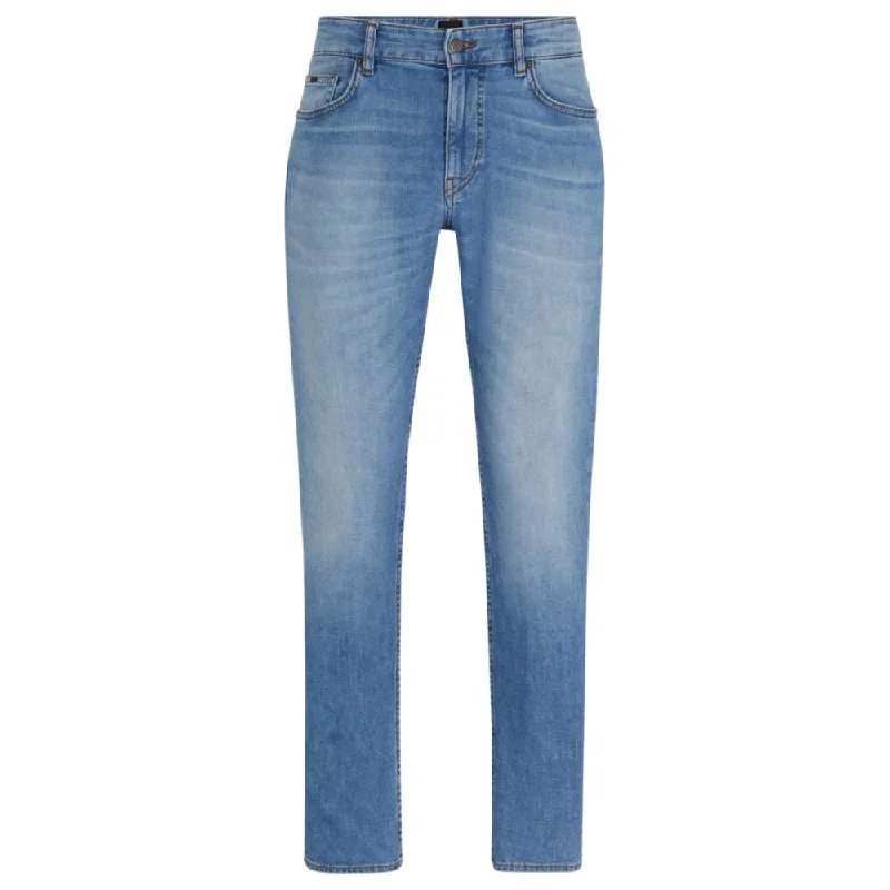XL Men's JeansSlim-fit jeans in blue super-soft stretch denim