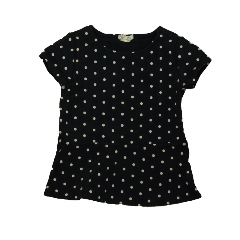 Durable Men's Work ShirtsCrewcuts Boys Navy Polka Dots Short Sleeve Shirt