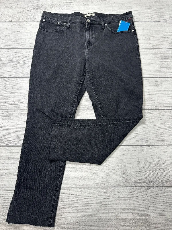 XL Men's JeansJeans Designer By Madewell In Black Denim, Size: 12