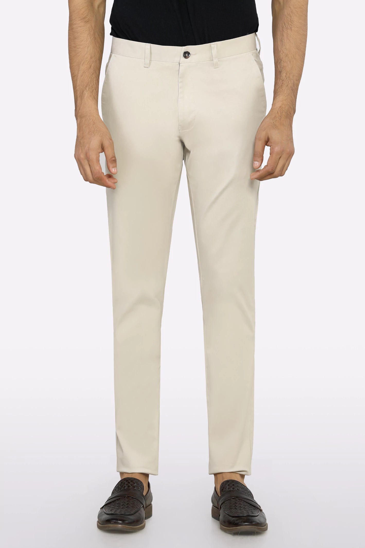 Classic Men's Jeans StyleStone Smart Fit Cotton Chino