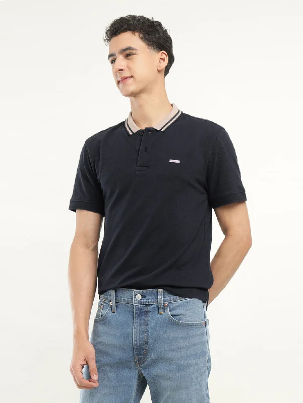 Men's Shirts for Outdoor ActivitiesMen's Solid Polo T-Shirt