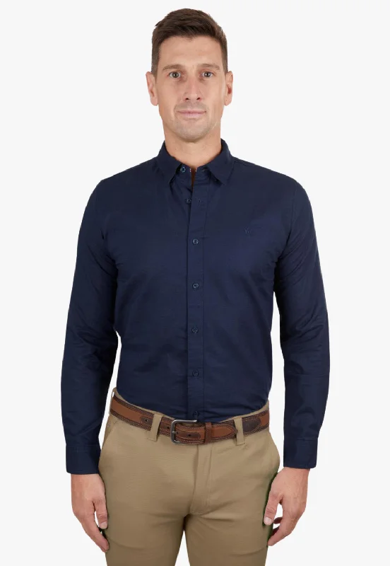Men's Crew Neck T-Shirts for Everyday WearThomas Cook Mens Linen Tailored Long Sleeve Shirt