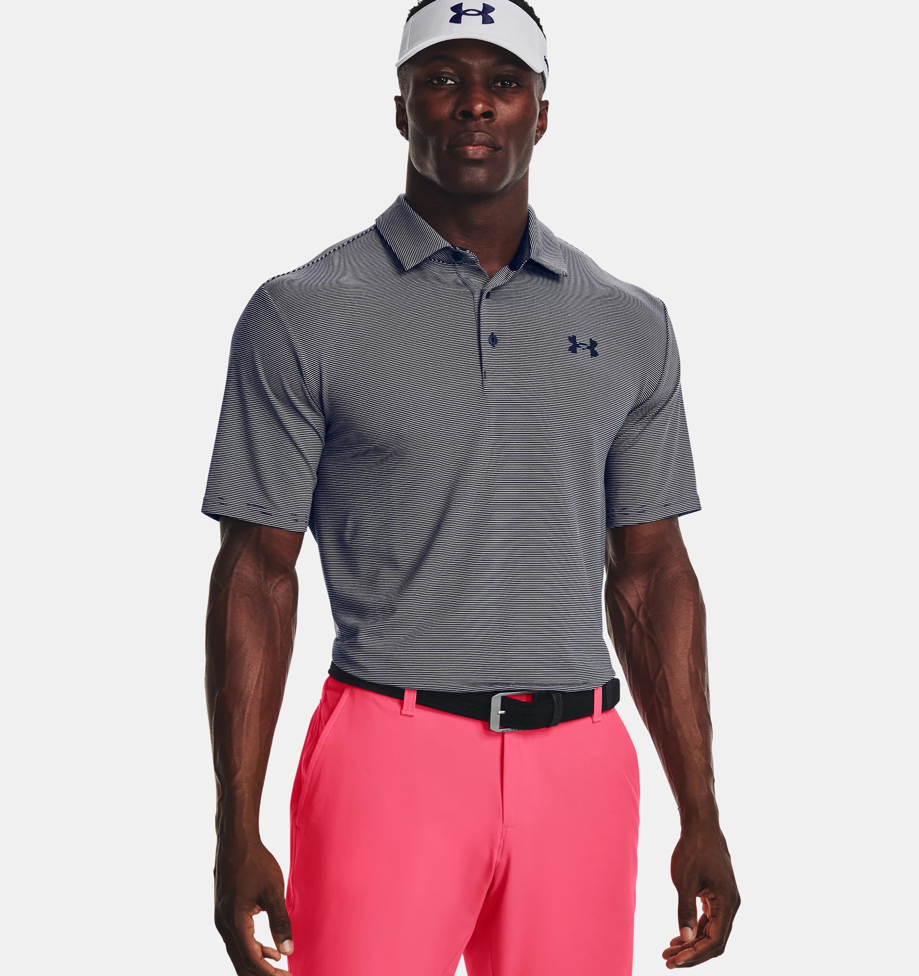 Men's Shirts for HikingUnder Armour Playoff 3.0 Stripe Short Sleeve Polo Shirt
