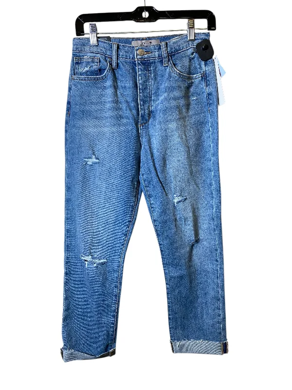 Men's Jeans with Embroidered LogosJeans Designer By Joes Jeans In Blue Denim, Size: 2