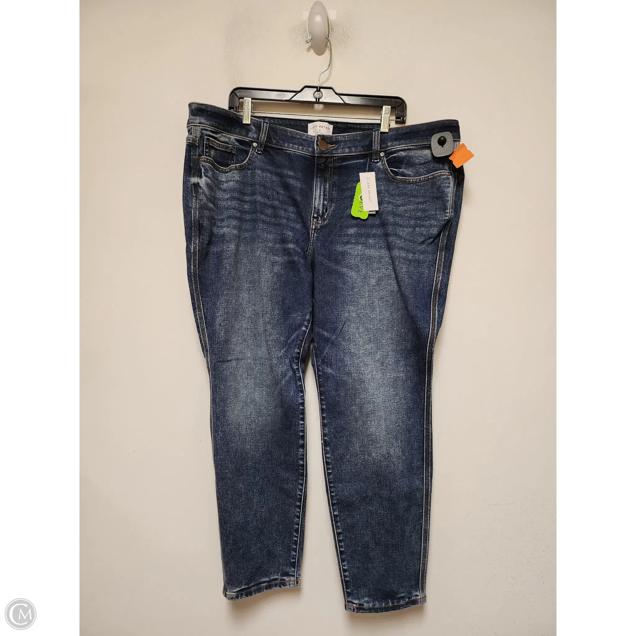 Workwear Men's JeansJeans Boyfriend By Lane Bryant In Blue Denim, Size: 22