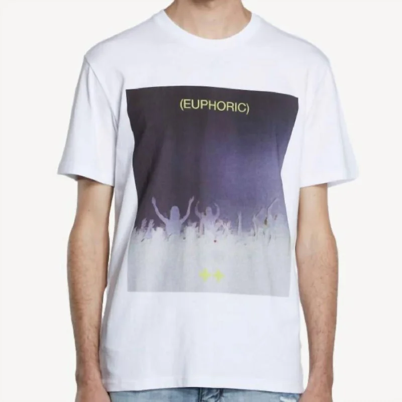 Men's Dressy Shirts for Formal EventsDance Klass Tee In White