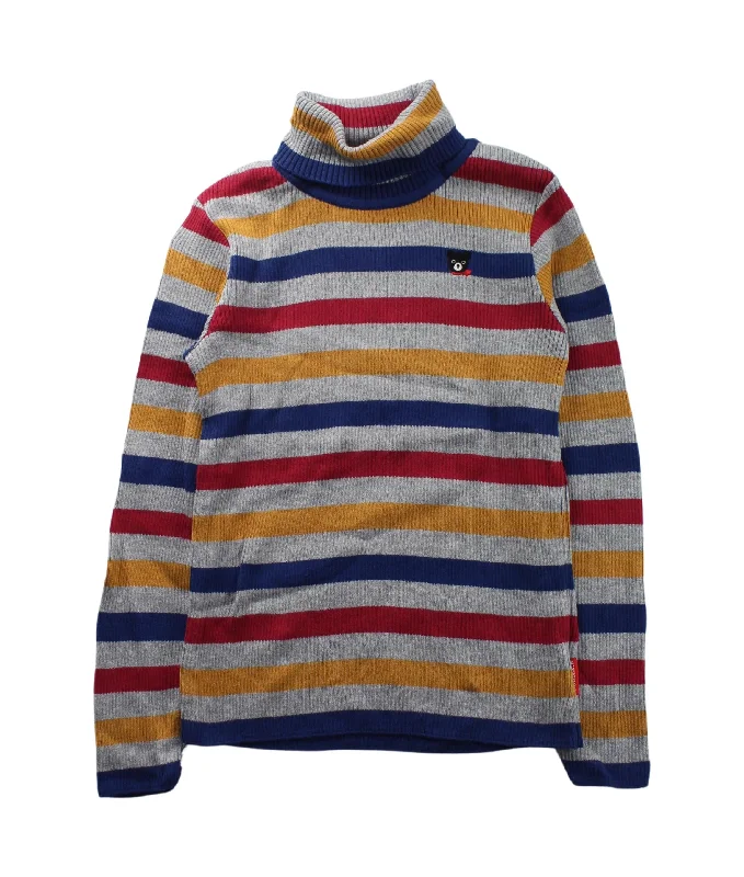 Men's Sweaters with Three-Quarter SleevesMiki House Knit Sweater 7Y - 8Y