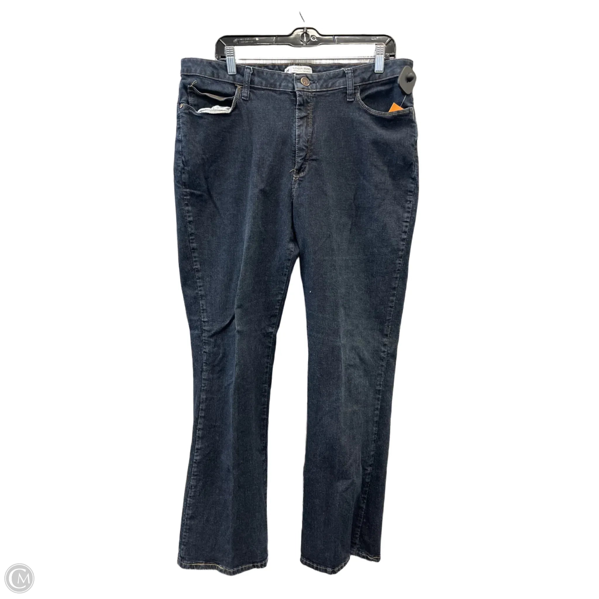 Inexpensive Men's JeansJeans Boot Cut By Lee In Blue, Size: 18