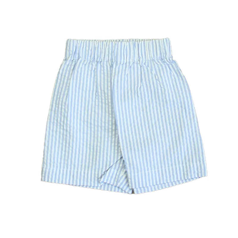 Men's Cool and Breathable Linen Summer ShortsClassic Prep Boys Blue & White Stripe Shorts Size: 6-9 Months