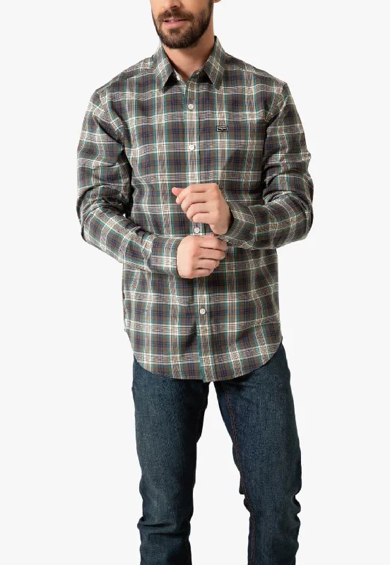 Men's Tab-Collar Shirts for a Crisp LookKimes Ranch Mens Aldrich Long Sleeve Shirt