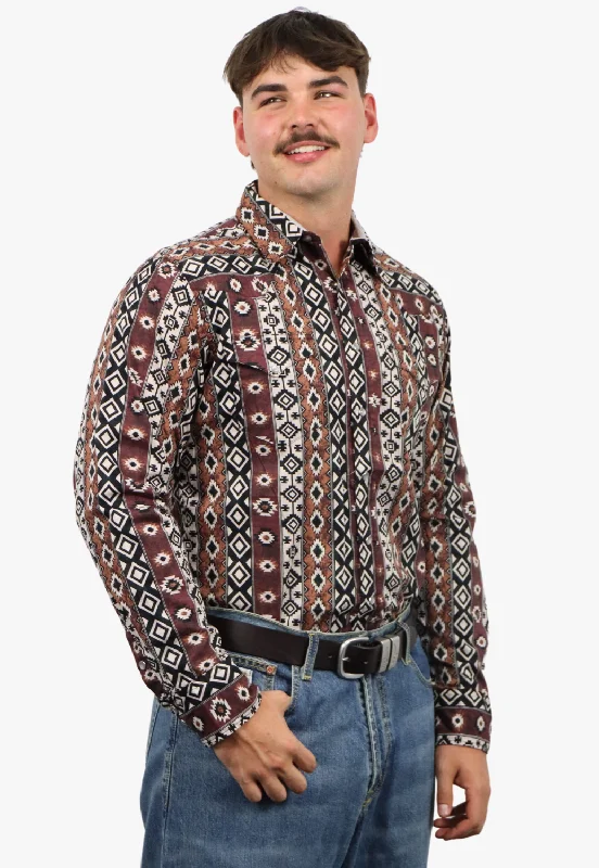 Men's Plaid Shirts for a Country CharmRoper Mens West Made Collection Long Sleeve Shirt