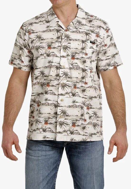 Men's Sleeveless Shirts for Summer ComfortCinch Mens Camp Aloha Short Sleeve Shirt