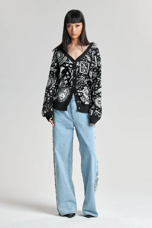 Durable Men's Acrylic SweatersSabrina Cardigan