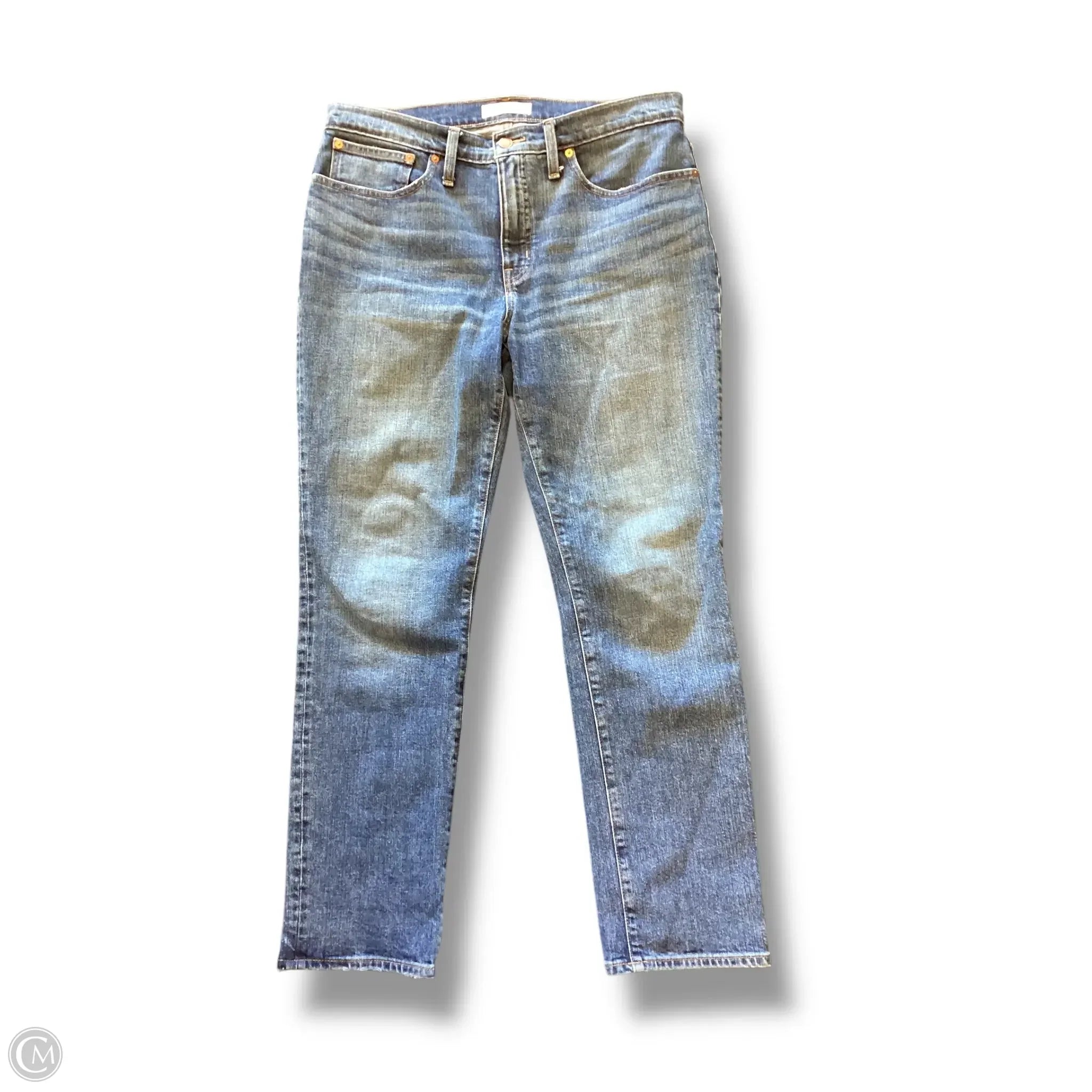 High-Quality Ripped Men's JeansJeans Boyfriend By Madewell In Blue Denim, Size: 28