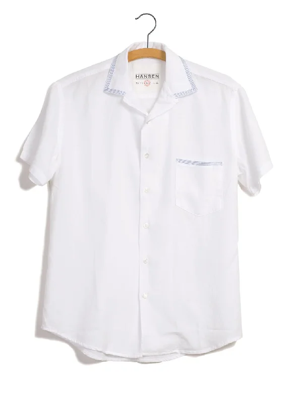 Men's Performance Shirts for Active LifestylesJONNY | Short Sleeve Shirt | White