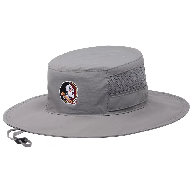 Designer Trucker HatsColumbia Men's Seminole Logo Bora Bora III Booney - Grey