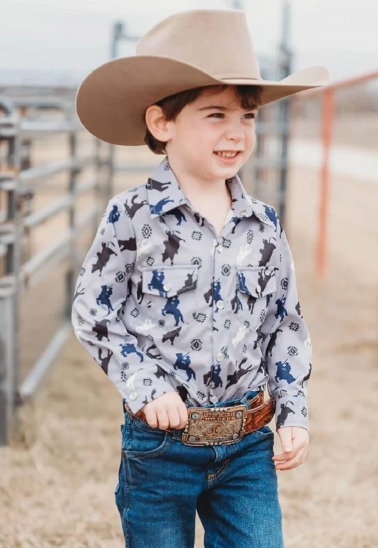 Men's Muscle Fit T-Shirts for a Body-Hugging FitShea Baby Roughstock Pearl Snap Long Sleeve Shirt