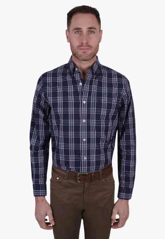 Men's Pattern Mixing Shirts for Creative StyleThomas Cook Mens Spencer Long Sleeve Shirt
