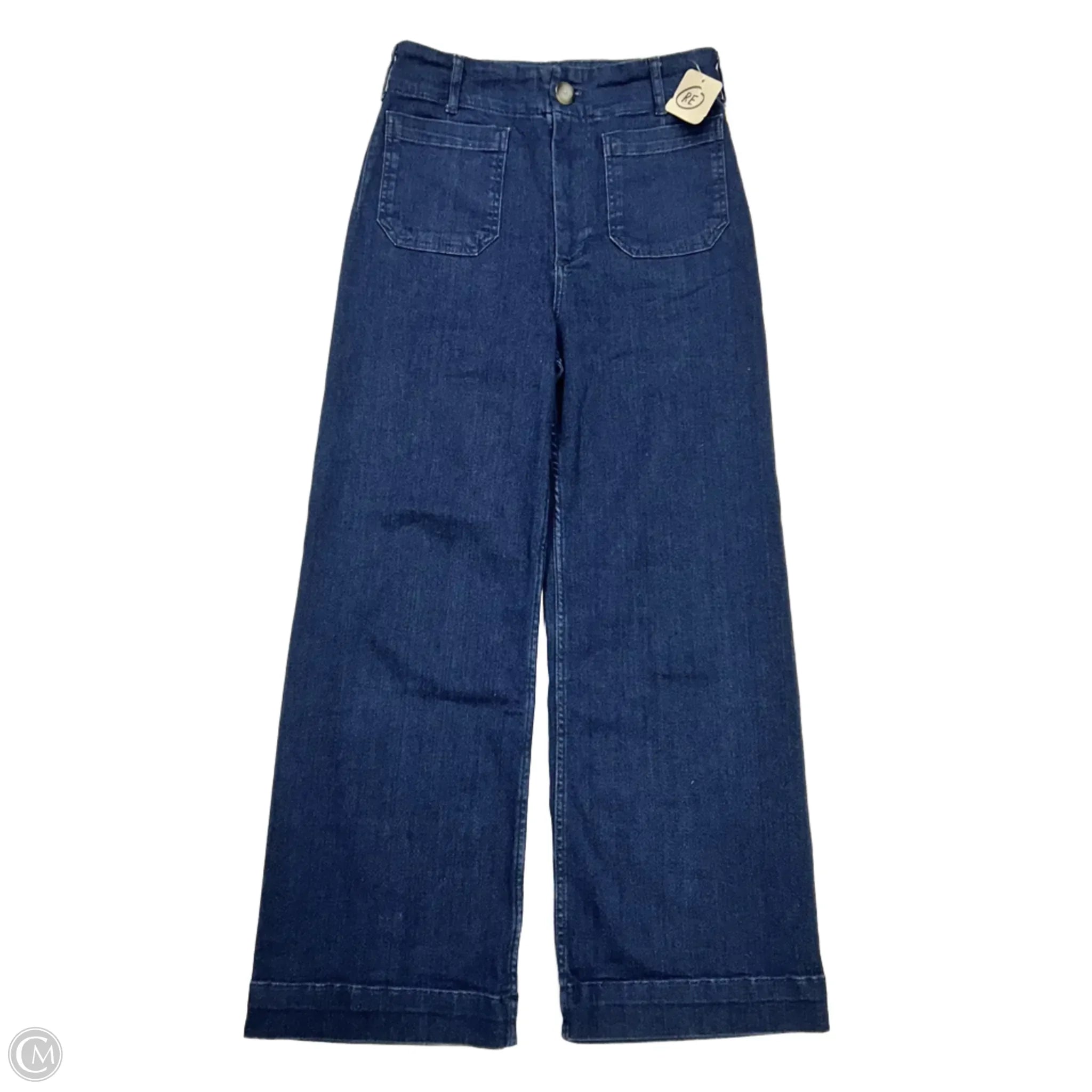 Men's Jeans for a Night OutJeans Wide Leg By Maeve In Blue Denim, Size: 10