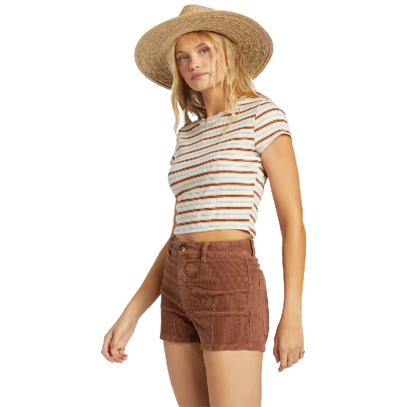 Patterned Men's Bermuda Casual ShortsWomen's Free Fall Cord Short