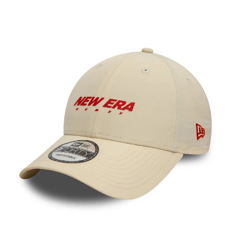 Men's Straw Hats for SummerNew Era MCMXX Tech Cream 9FORTY Adjustable Cap