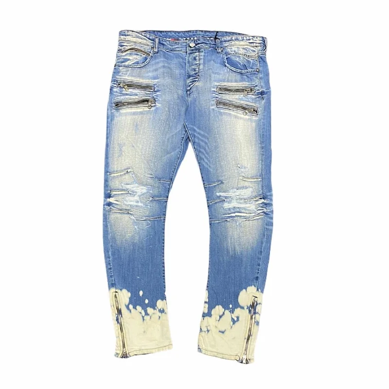 Dark Wash Men's JeansMen's Denim Jeans In Blue Wash