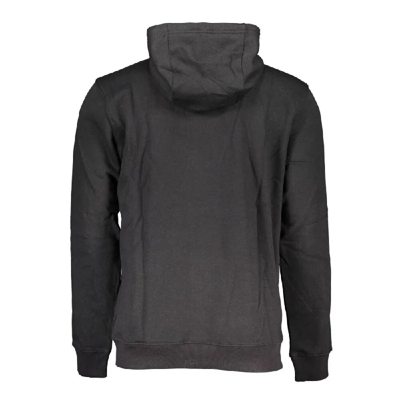Men's Sweaters for LayeringTommy Hilfiger Black Cotton Men Men's Sweatshirt