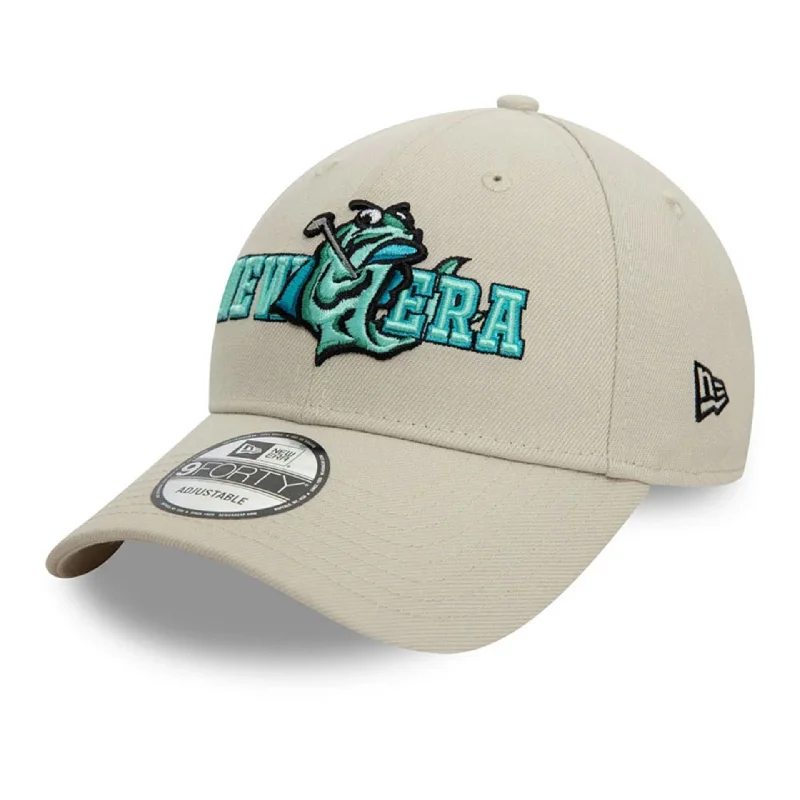 Unique Baseball CapsRecycled New Era Catfish Cream 9FORTY Adjustable Cap