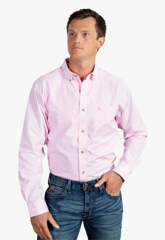 Men's Rugby Shirts for a Sporty LookAriat Mens Pro Series Cliff Stripe Long Sleeve Shirt