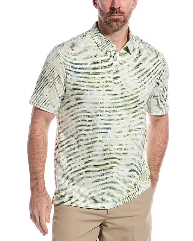 Men's Long-Sleeved ShirtsTommy Bahama Costa Wave Lush Lines Polo Shirt